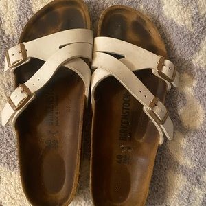 White Birkenstocks